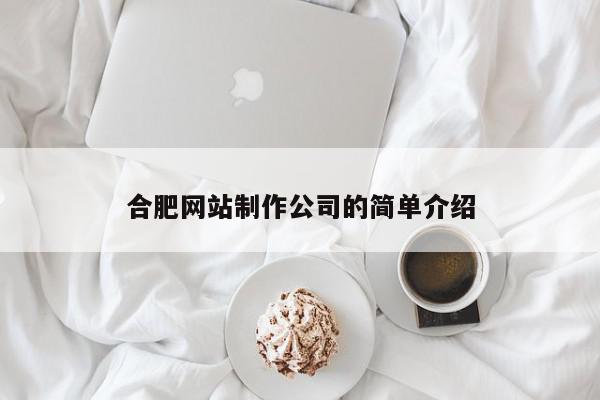 合肥網(wǎng)站制作公司的簡(jiǎn)單介紹